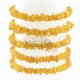 Natural chips Baltic amber bracelet